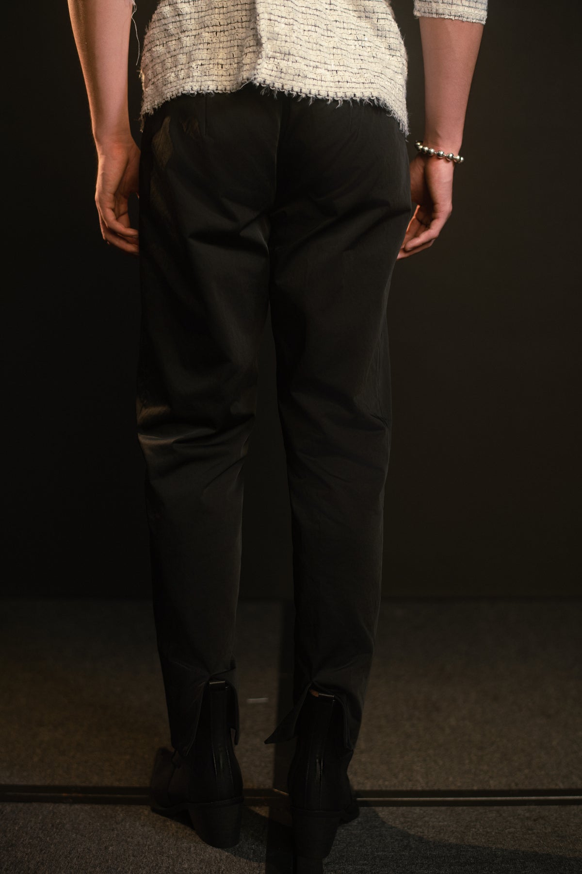 Paul Trousers Navy Black