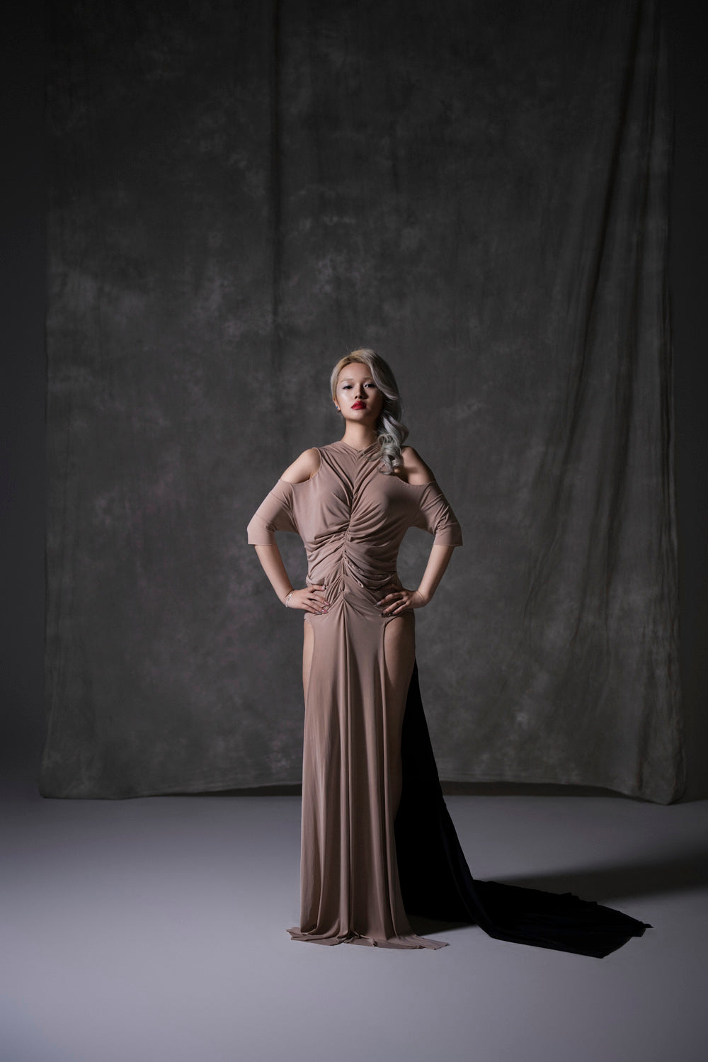 Mystique Dress Cream Jersey