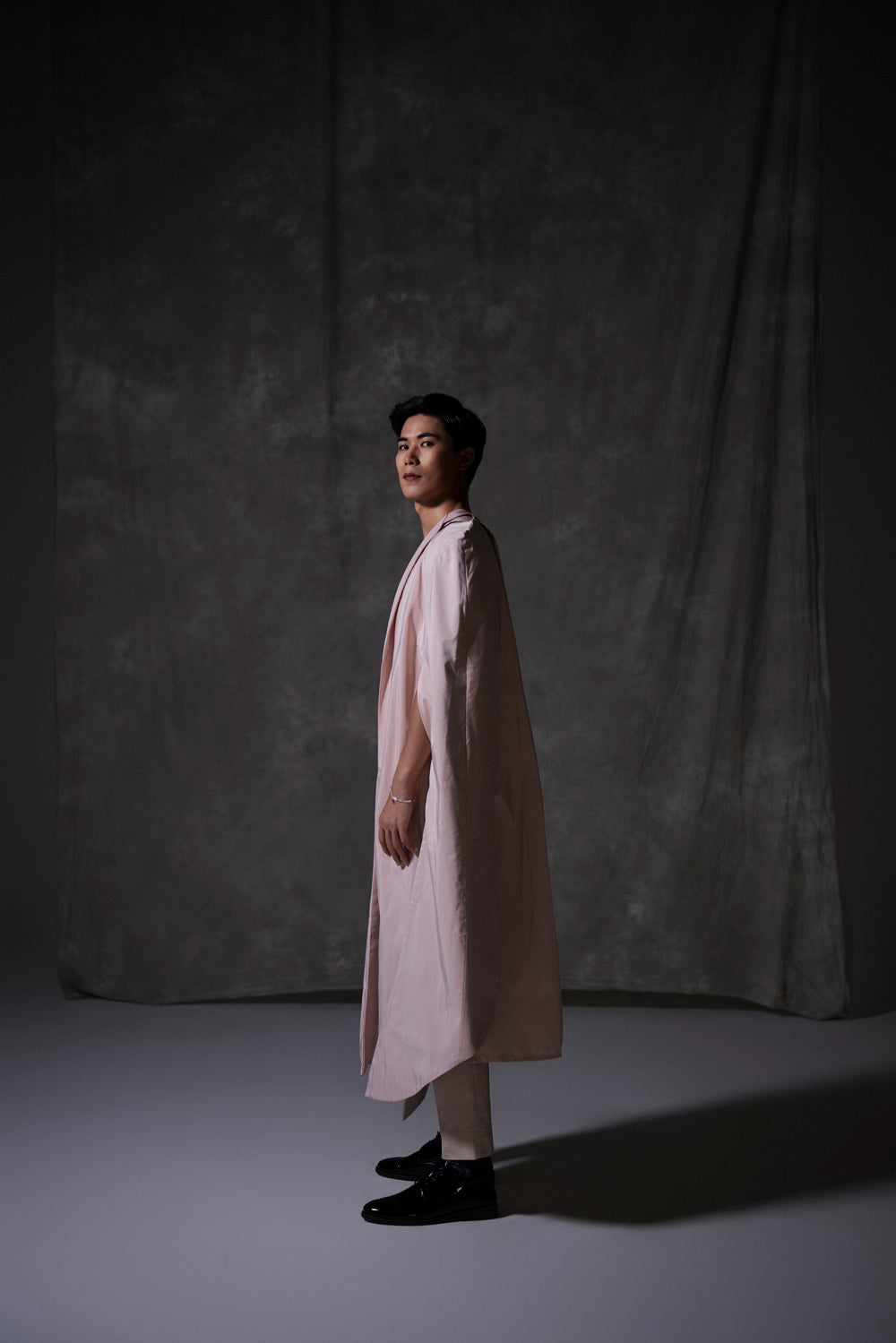 Winged Boxed Pleated Cape