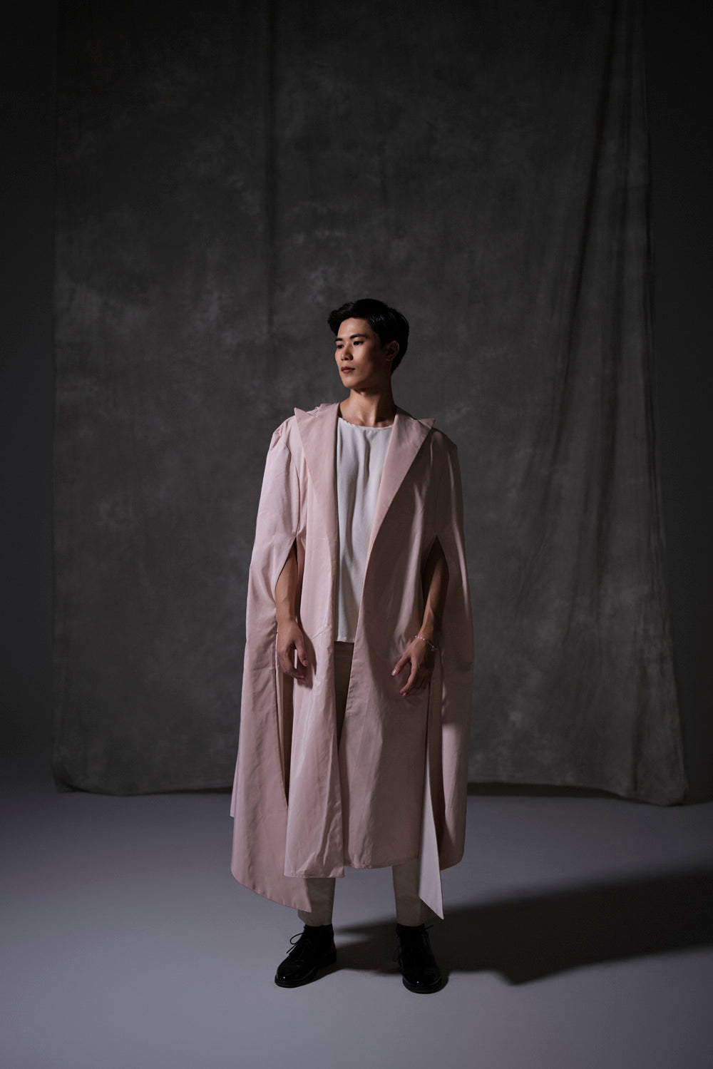 Winged Boxed Pleated Cape