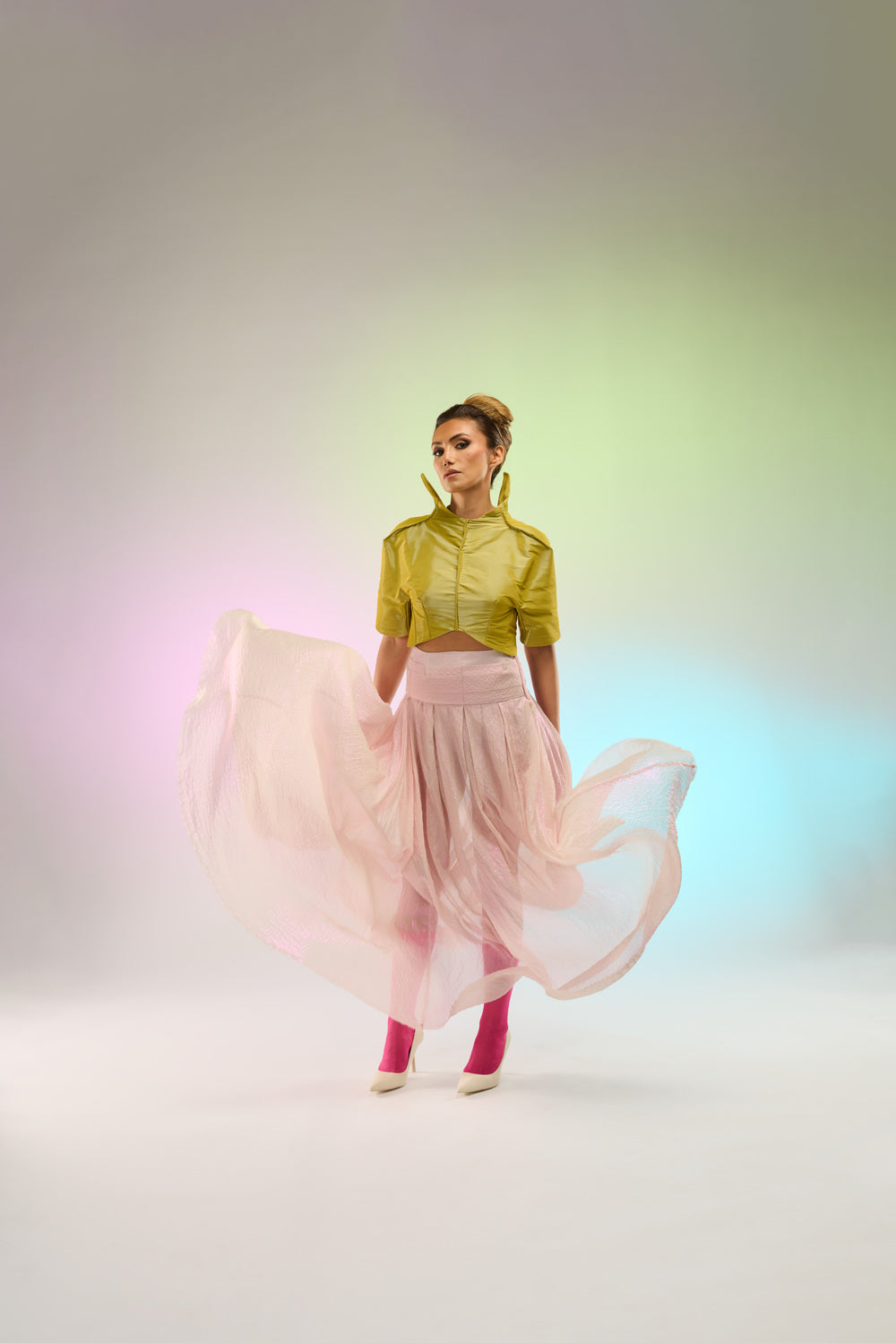 Technical Cropped Top