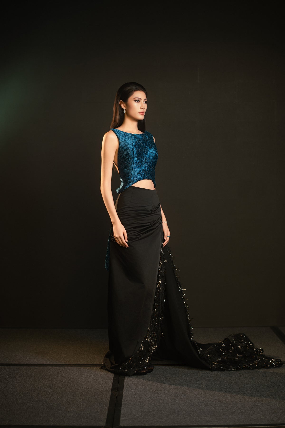 Judy Emerald Top