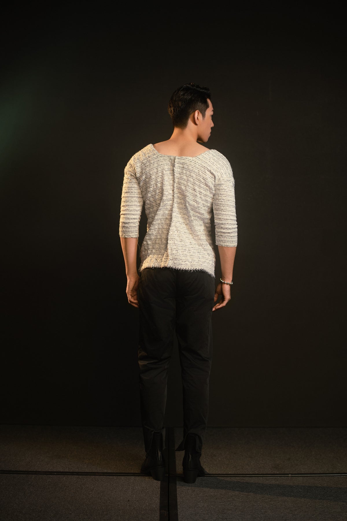 Paul Trousers Navy Black