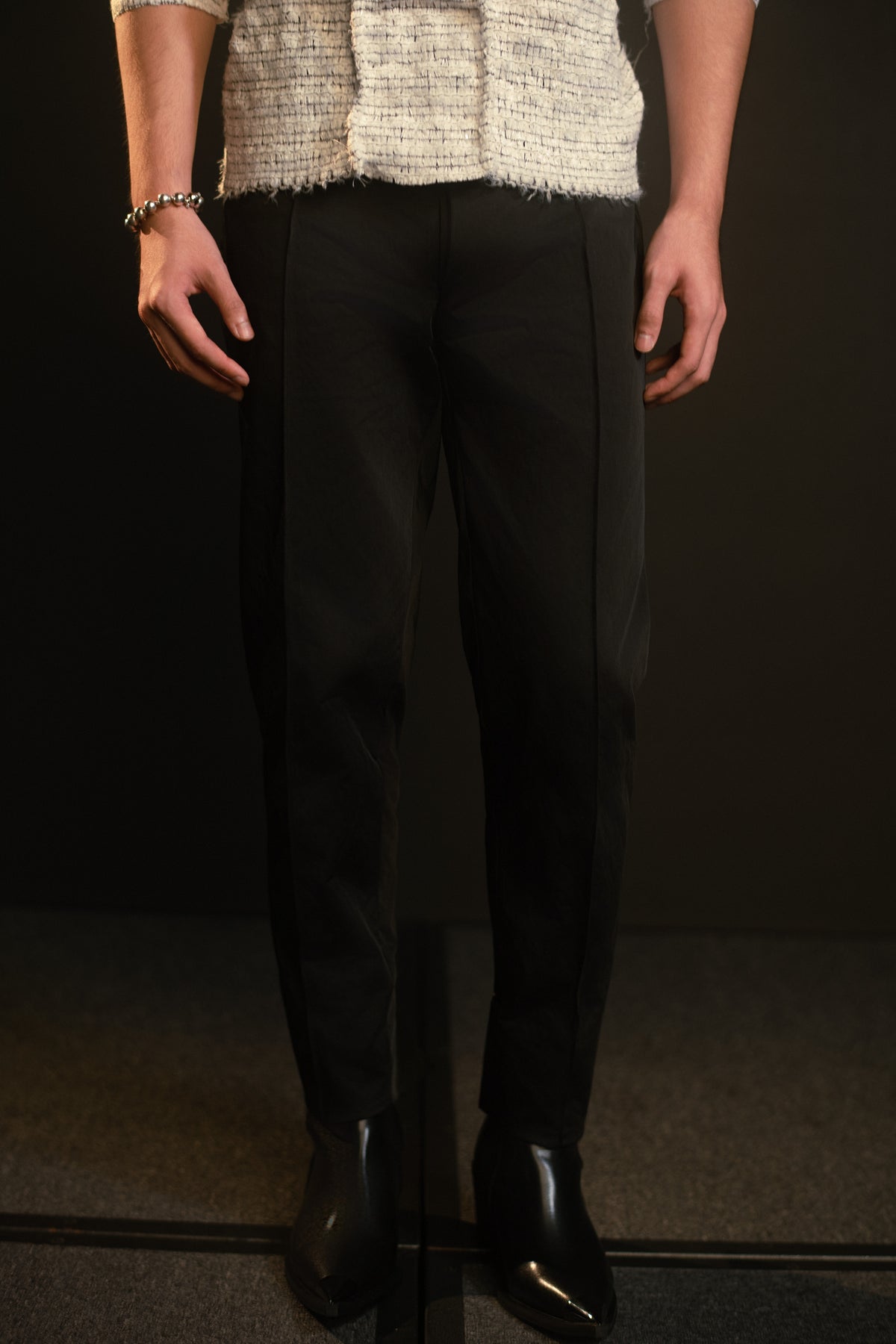 Paul Trousers Navy Black