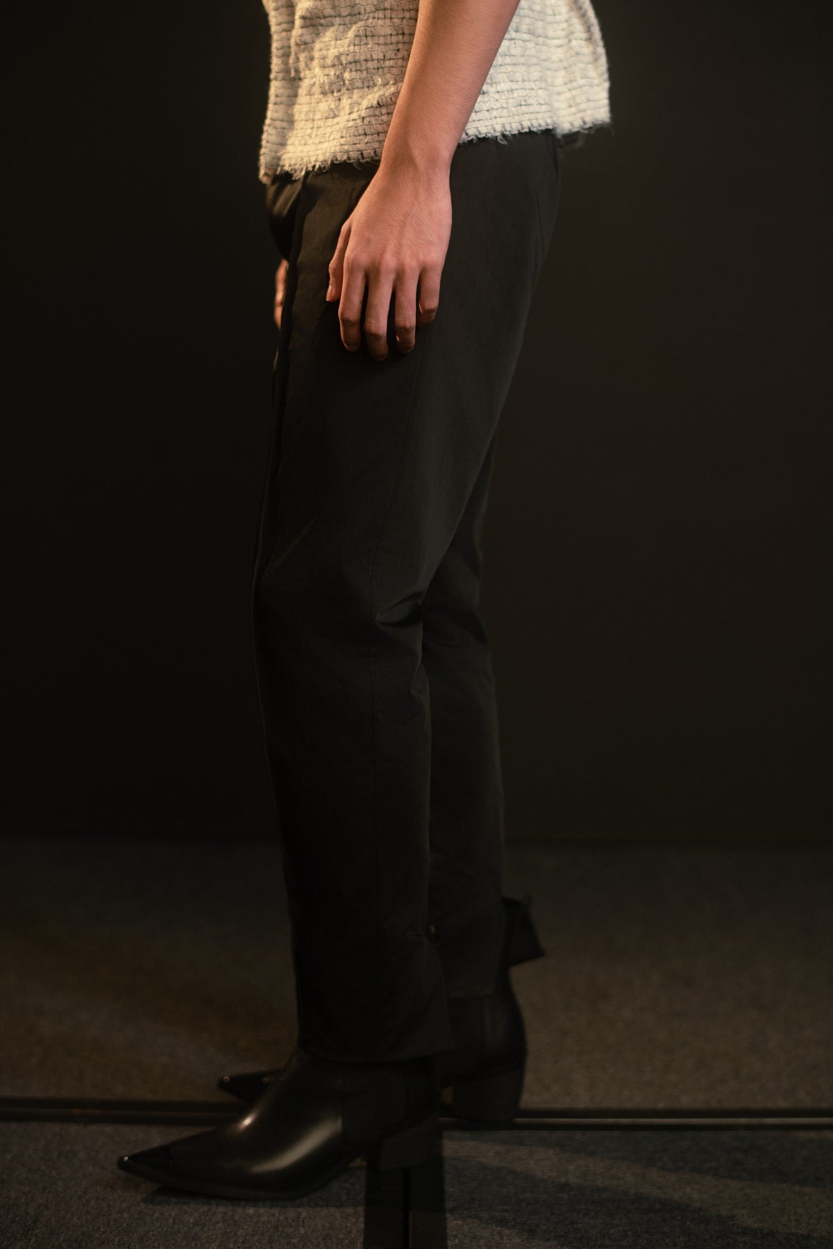 Paul Trousers Navy Black